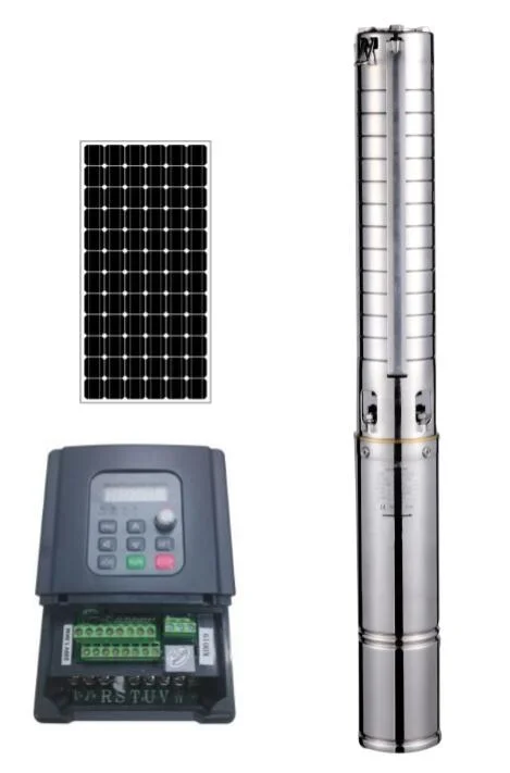 Solar Products 4 Inch AC/DC Submersible Water Pumps for Agriculture Irrigation